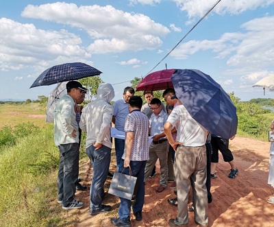 千亿体育集团(中国)股份有限公司官网召开贵溪市万亩圩堤除险加固设计采购施工（EPC）总承包项目地理圩堤初步设计（代可研）等4个项目评估