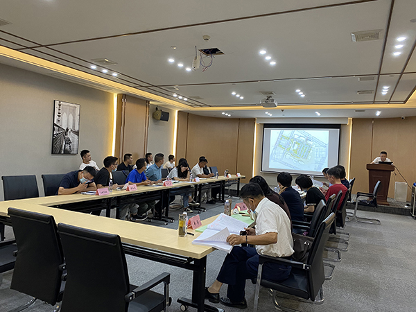 千亿体育集团(中国)股份有限公司官网组织召开鄱阳县鄱阳湖公园地下停车场项目初步设计的评审会