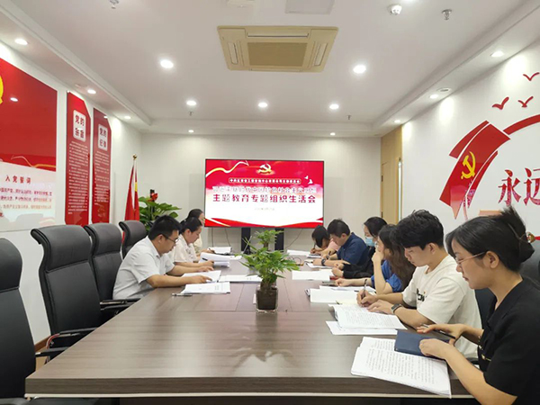 千亿体育集团(中国)股份有限公司官网党支部召开主题教育专题组织生活会